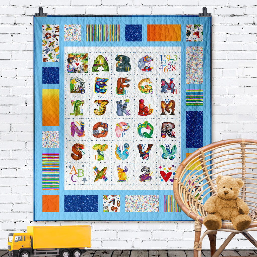 Fish & Chips Panel Pattern by Villa Rosa